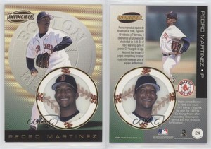 1999 Pacific Invincible Pedro Martinez #24 HOF