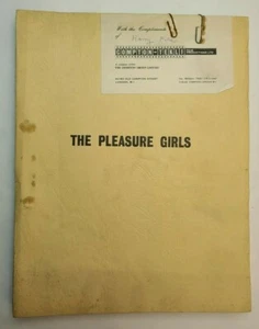 THE PLEASURE GIRLS / Gerry O'Hara 1964 Screenplay, London swinging sixties scene - Picture 1 of 12