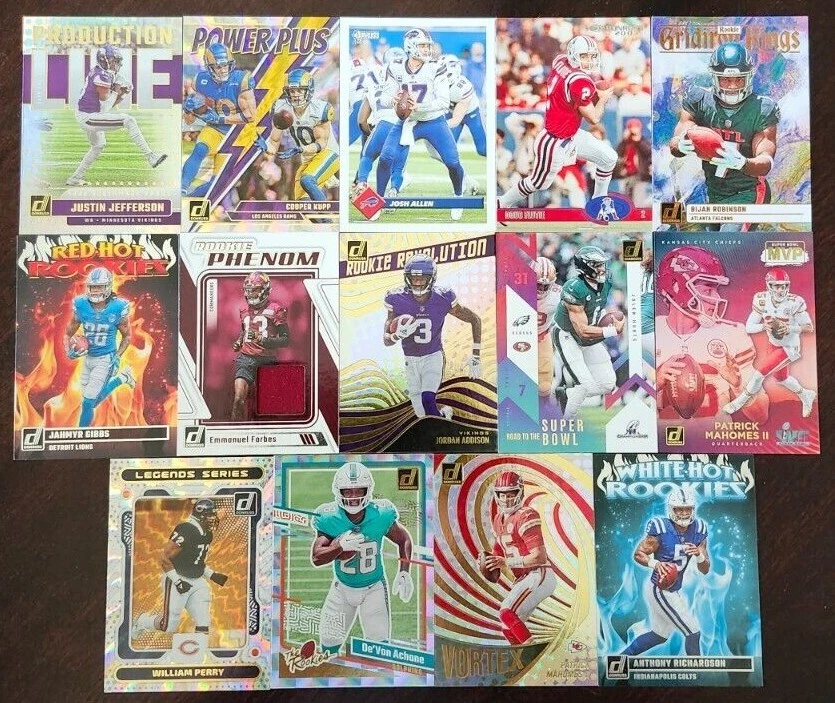 2023 Donruss Football INSERTS P-W (Part 2) with Rookies You Pick the Card - Image 1 of 1