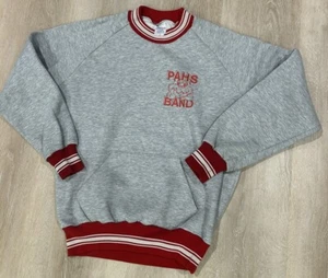Vintage Punxsutawney High School Band Sweatshirt 1980s Medium Groundhog Phil - Picture 1 of 6