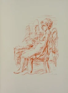 Robert Kirchner /Lithografie /1966 /handsigniert / 100 Exemplare - Picture 1 of 2