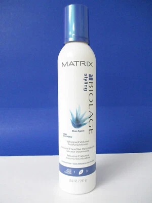 Matrix Biolage 蓝色龙舌兰鞭打体积身体慕斯 8.5 盎司 — 第 1/3 张图片