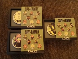Emaille FigPin Fig Pin Spy x Family Mini Mystery Lot X3 - Bild 1 von 1