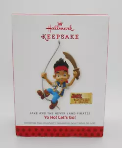 Hallmark Keepsake Jake and the Never Land Pirates Yo Ho! Let's Go! Ornament 2013 - Picture 1 of 6