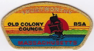CSP - OLD COLONY COUNCIL - SA-18 - 2001 FOS - TRUSTWORTHY - SCOUT STUFF BACK - Picture 1 of 1