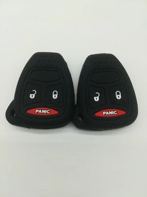 2*Cubierta de llave de llavero para Dodge Magnum Caliber 2005 2006 2007 2008 Dakota Durango Ram Foto 1 de 4