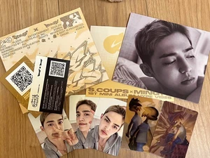 CXM S.COUPS 1st Alubum HYPE VIBES Compact ver. Full set Photo card SEVENTEEN - Picture 1 of 5