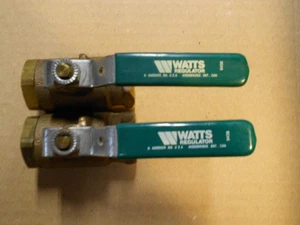 WATT 3/4 HD BRONZE KUGELHAHN, 3/4 FNPT GEWINDE AN JEDEM ENDE, 3" GEHÄUSE, NEU - Bild 1 von 5