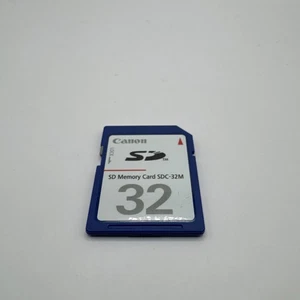 Canon SD Memory Card 32MB SDC-32M   - Picture 1 of 1
