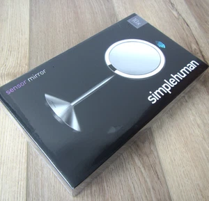 NUEVO SELLADO SIMPLEHUMAN SENSOR ESPEJO 10X BAÑO VIAJE ST3004 MAQUILLAJE ILUMINADO - Imagen 1 de 3