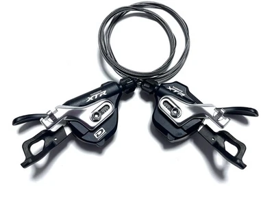 Shimano XTR SL-M980-I Shifter Set L/R Pair with Cable Near NOS 2/3x10 I-Spec MTB - Image 1 of 4