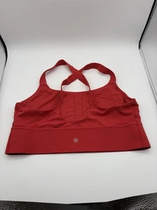 Sujetador deportivo para mujer Athleta - rojo talla XL - Imagen 1 de 5