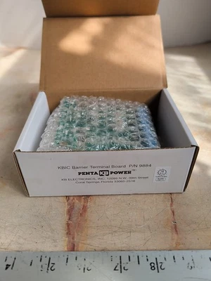 KB ELECTRONICS KBIC BARRIER TERMINAL BOARD 9884 - NEW - Image 1 of 4