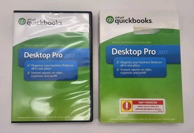 Intuit Quickbooks Desktop Pro 2017 Small Business Software - Image 1 of 4