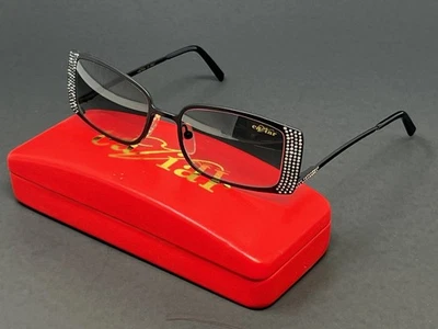 Caviar M4845-C24 Matte Black/Stones 53mm Women's Sunglasses Metal Rectangular - Image 1 of 4