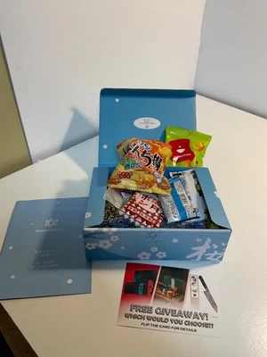 SAKURABOX Lote de 30 Piezas Dagashi Snacks Japoneses Surtidos Nuevos Foto 1 de 4