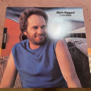 MERLE HAGGARD KERN RIVER EPIC RECORDS VINYL LP 140-70W - Imagen 1 de 5