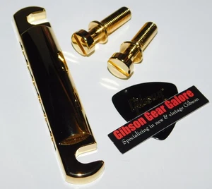 Gibson Les Paul Custom 70's RE Tailpiece Gold Stop SG Guitar Parts API Light ES - Bild 1 von 3