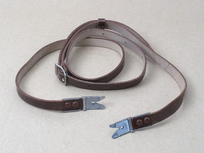 Correa de cuero Rolleiflex genuina vintage con clips de cocodrilo 2.8F 3.5F 2.8E alemana Foto 1 de 4