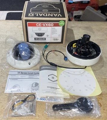 Clinton CE-VX60 Vandal X True D/N Long Range Dome Camera - Image 1 of 4