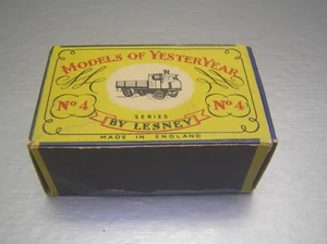 Matchbox Models of Yesteryear Y-4 Sentinel Steam Wagon nur Box - Bild 1 von 5