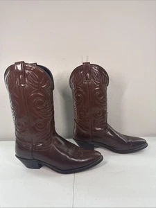 Botas Sheplers Hombre Talla 8.5 D Usadas Marrón Imitación Cuero 7101 - Imagen 1 de 6