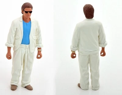 MODELLISMO ACTION FIGURE KK SCALE JAMES SONNY MIAMI VICE SCALA 1/18 - Immagine 1 di 4