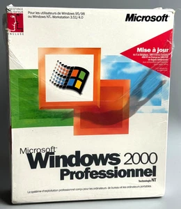 Windows 2000 Professionnel Version mise à jour boîte complète avec CD & licence - Imagen 1 de 6
