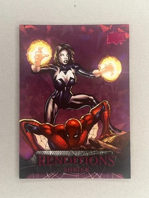 Shriek - Marvel Renditions - #13 - Ghost-Spider Pink /199  - Image 1 of 2