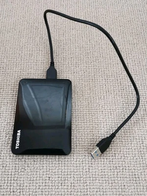 Toshiba Canvio Advance 2.5" USB 3.0 Portable External Hard Drive - Black - Image 1 of 4