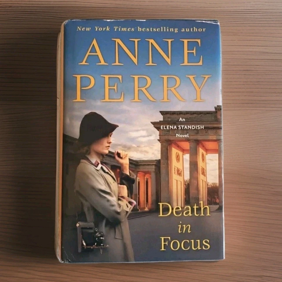 Elena Standish No1: Death in Focus: An Elena Standish роман Энн Перри HCDJ  - Изображение 1 из 4