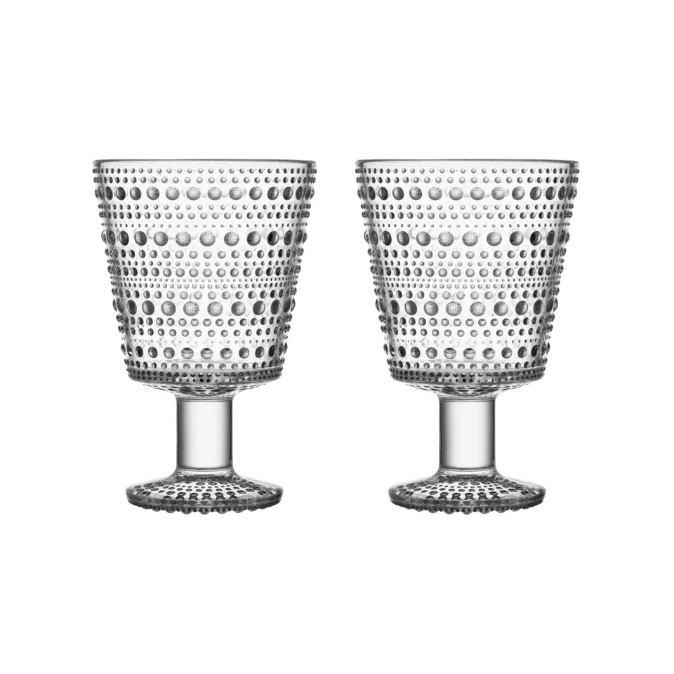 1051133 Kastehelmi tumbler Universal Glass Pair, Set of 2, Clear, Approx. φ3.... - Image 1 of 1