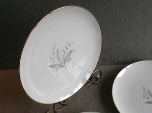 KAYSONS Fine China GOLDEN RHAPSODY DINNER PLATE P86186 White Gold Rim  - Picture 1 of 11