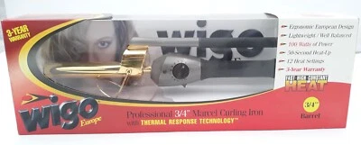 WIGO Professional 3/4" Marcel Curling Iron  Thermal Response Technology WG5214 - Image 1 of 4