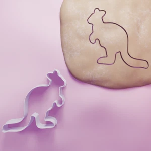 Kangaroo Australia Cookie Cutter - Biscuit Cutter - Baking - 3 Sizes - Picture 1 of 4