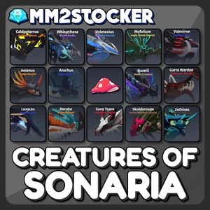 ROBLOX Creatures of Sonaria (CoS): Mushrooms & Creatures | Cheap & Fast - Picture 1 of 30