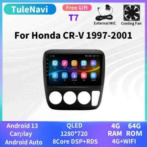 For Honda CRV CR-V 1997-2001 Car Radio CarPlay GPS Auto Multimedia Player Screen - Foto 1 di 32