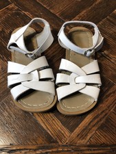 Saltwater Sandals Girls White 11