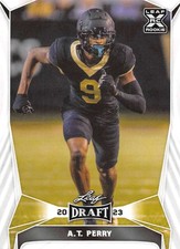 2023 Leaf Draft Football Trading Cards (Base or Autographs) Pick From List 1-H
