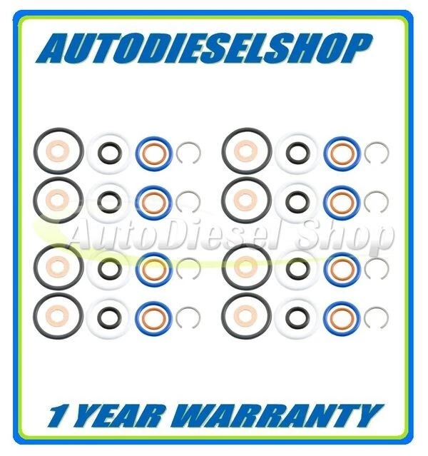 03-10 KIT ORING INYECTOR COMBUSTIBLE FORD 6.0 6.0L CON CLIP C Y SELLO SUPERIOR SIN SERVICIO Foto 1 de 1