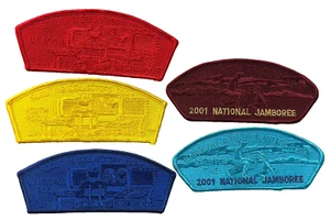 2001 Era Lot of Scouting Collectors Society and National Patch Traders Asscn. - Picture 1 of 2