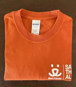 BEST FRIENDS T-shirt                          Size Small  Orange Color      (24) - Picture 1 of 11