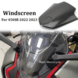 For CFMOTO 450 SR 2022 2023 Front Windscreen Windshield Wind Deflector Fairings - Foto 1 di 7