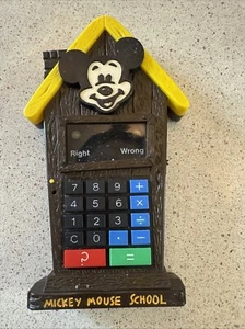 Quiz Scuola Topolino Disney 1980 Vintage Divertente Numero N Gioco Unisonico - Foto 1 di 2