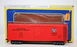 Vintage HO AHM /ROCO "Burlington Route" Refrigerator Car BREX 67170, Austria - Picture 1 of 8