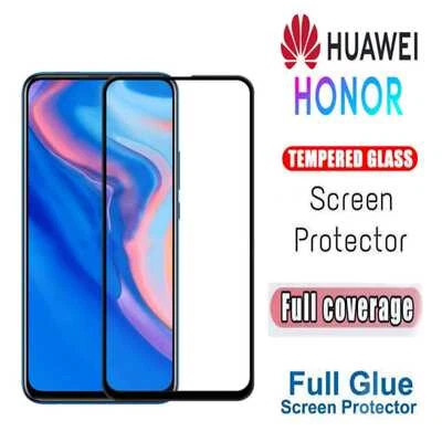 For Huawei Y7A ,Y9A /Honor X8 X40i Full 9D Cover Tempered Glass Screen Protector - Image 1 of 3
