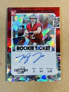 Kyle Trask 2021 Panini Optic Contenders Cracked Ice Autograph Auto Rookie RC /22