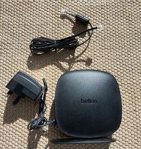 Belkin Surf N300 Wireless N Router 2.4GHz Bandwidth 300 Mbps ADSL (F9K1002v3) - Picture 1 of 1