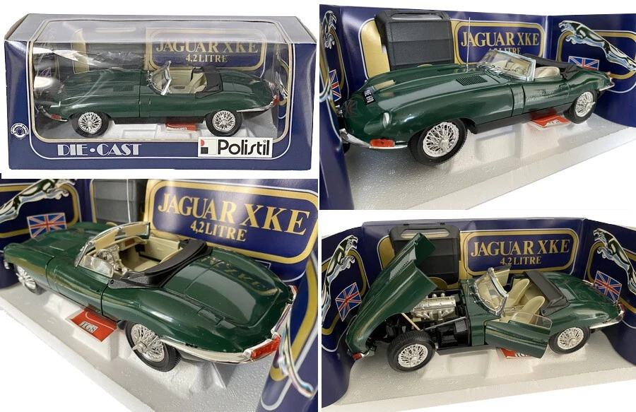 Jaguar E-Type XKE 4,2 Litre - Polistil scala 1/16 - Immagine 1 di 1