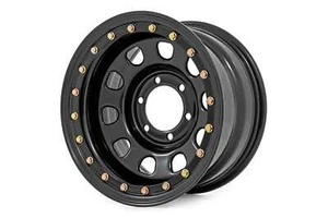 Rough Country Simulated Bead Lock Wheel | 17x9 | 6x5.5 | -12 - RC51-7655SL - Picture 1 of 9